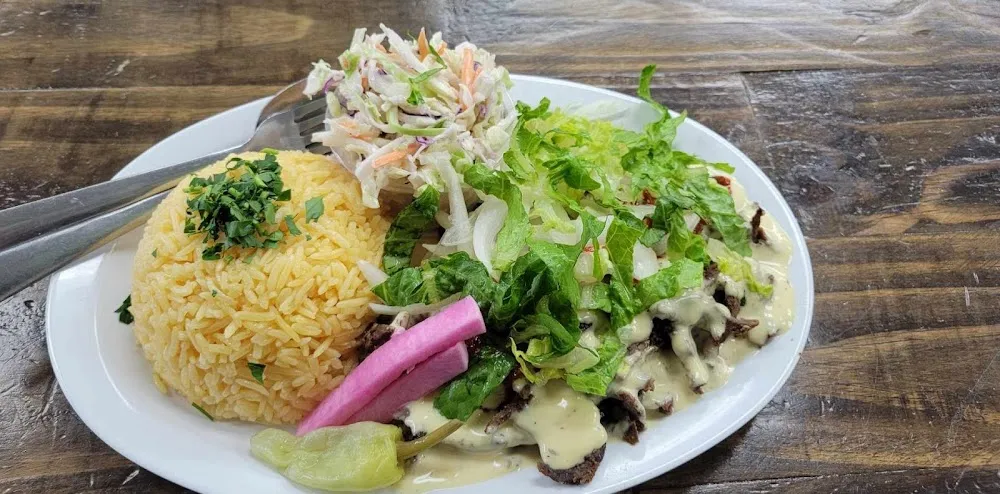 Lamb Shish Kabab Combo